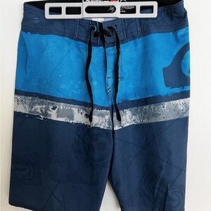 QuickSilver Blue Board Shorts